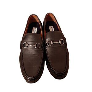 Men Steve Madden Black Loafers- Size 9.5